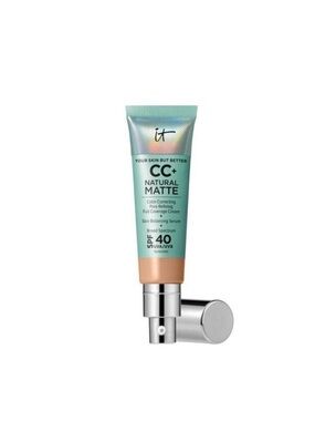 it cosmetics Mint CC+ Oil Free Matte Full Coverage Cream in RICH Foundation